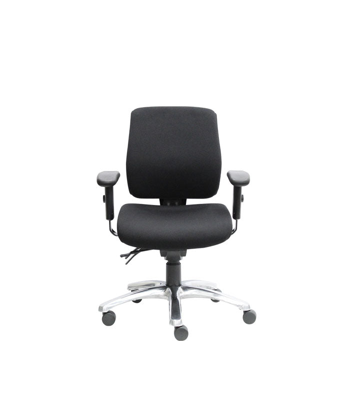 SAGE PREMIUM ERGONOMIC TASK CHAIR HEAVY DUTY OPERATOR ARM CHAIR