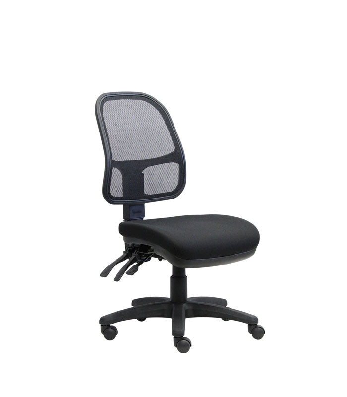 YURI ERGONOMIC OFFICE MESH CHAIR HEAVY DUTY OPERATOR CHAIR Chairs R Us