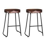 Artiss 2x Bar Stools Tractor Seat 65cm