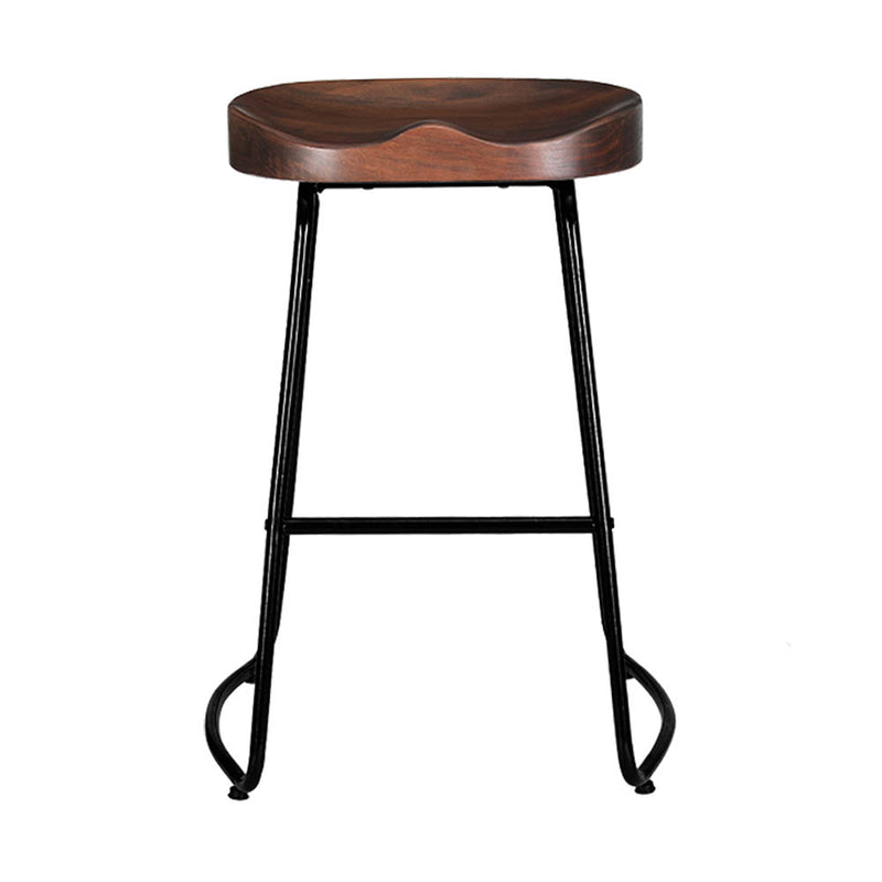 Artiss 2x Bar Stools Tractor Seat 65cm