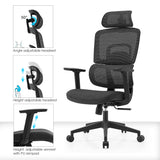 High back ergomonic mesh office chair