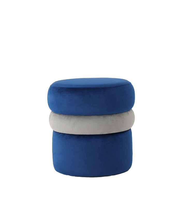 DENZO ROUND OTTOMAN