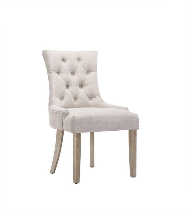 CAYES French Provincial Dining Chair Beige