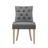 CAYES French Provincial Dining Chair - Grey