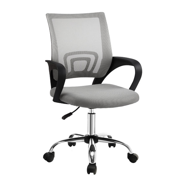 DORIS Office Chair Gaming Chair Computer Mesh Chairs Executive Mid Back Grey