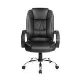 BROOK Office Chair Gaming Computer Chairs Executive PU Leather Seating Black