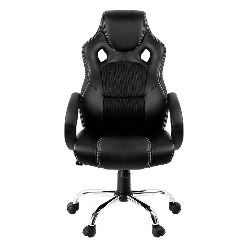 Artiss Maverick Gaming Chair Office Chairs Black