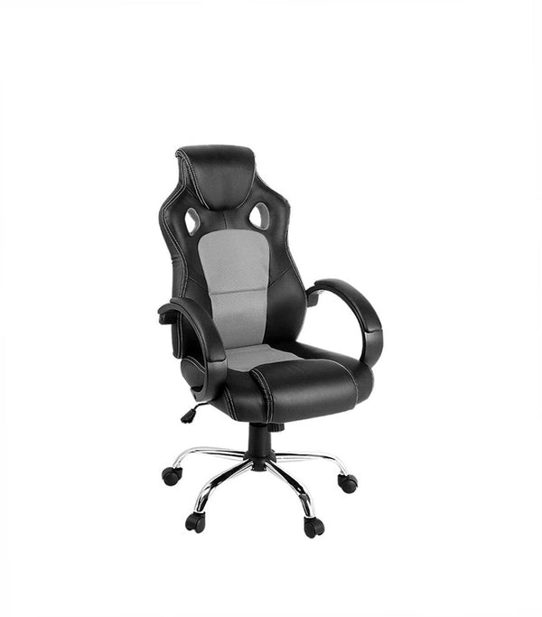 MAVERICK Gaming Chair Computer Office Chairs Grey & Black