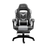 VALIANT Office Chair Computer Desk Gaming Chair Study Home Work Recliner Black Grey