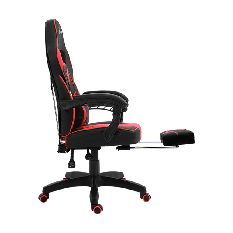 VALIANT Office Chair Computer Desk Gaming Chair Study Home Work Recliner Black Red