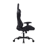 MUSKET Gaming Office Chair Computer Chairs Leather Seat Racer Racing Meeting Chair Black