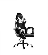 MECKA Gaming Office Chairs Computer Seating Racing Recliner Racer Black White