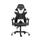 MECKA Gaming Office Chairs Computer Seating Racing Recliner Racer Black White