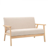 SKANE 2 Seater Fabric Sofa Chair - Beige