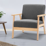 SKANE Fabric Armchair - Grey