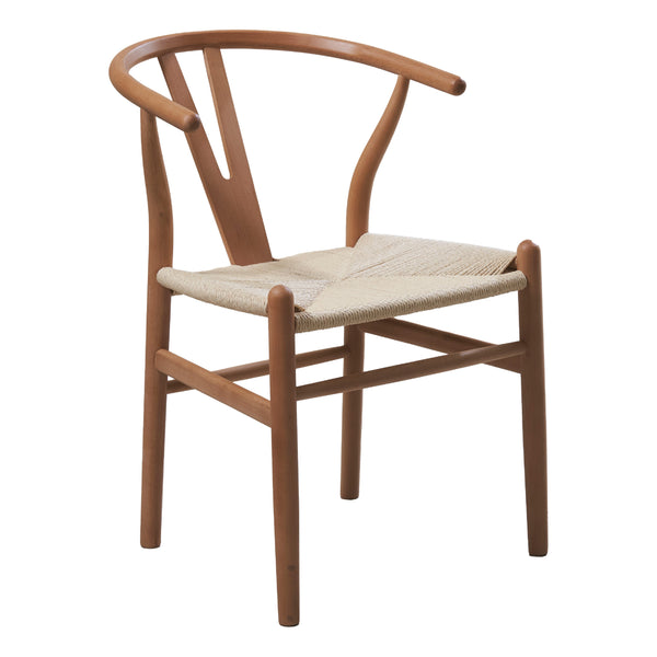 Natural Hans Wegner Replica Wishbone Chairs (Set of 2)